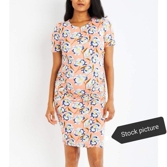 MEDIUM A Pea In The Pod, Maternity Bodycon Dress - Picture 2 of 6